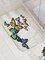 Ambesonne Butterfly Bath Mat, Vivid Monarch Butterflies Flying Shades Shadows Dreamlike Fantasy Display, Plush Bathroom Decor Mat with Non Slip Backing, 29.5" X 17.5", Green Yellow
